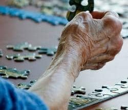 Puzzle Senioren große Teile